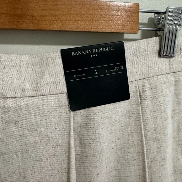 Banana Republic NWT Linen Blend Palazzo Pants - Picture 4 of 10